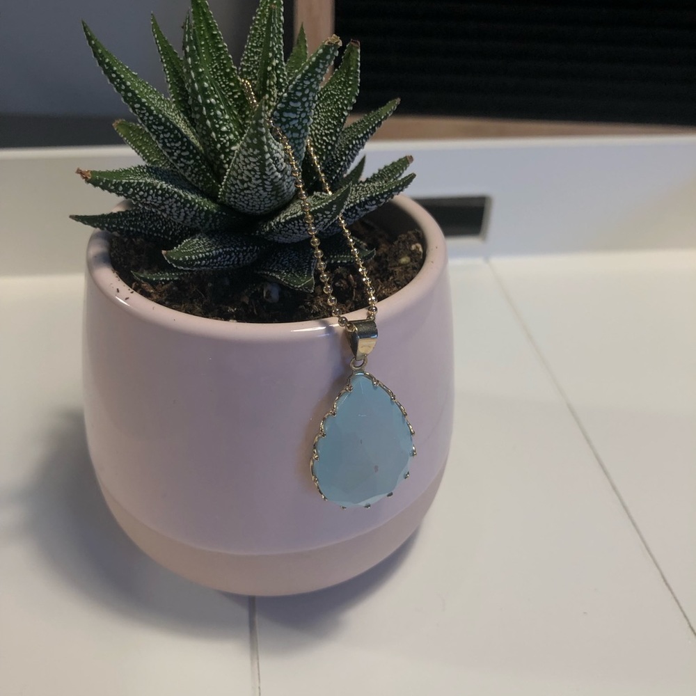 Blue necklace